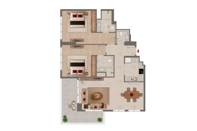 Ramada Residences by Wyndham Floor Plan