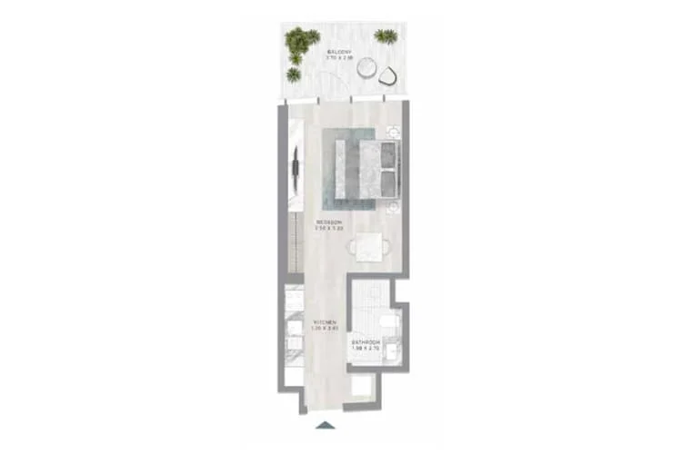 Damac Canal Heights Site Layout