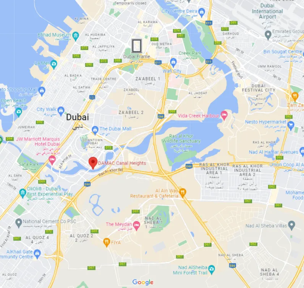 Damac Canal Heights For Sale