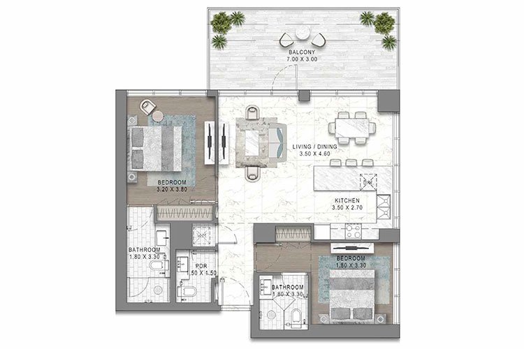 DAMAC District Site Layout