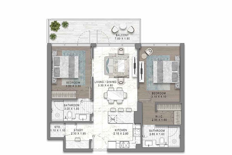 DAMAC District Site Plan