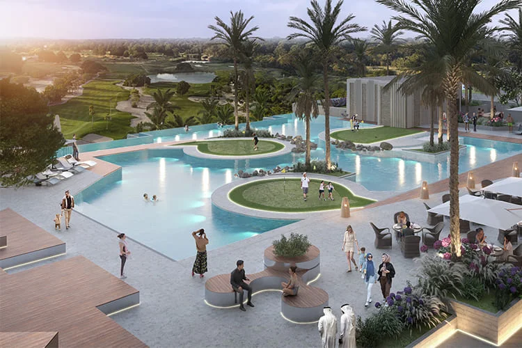 Damac Golf Greens Residential project