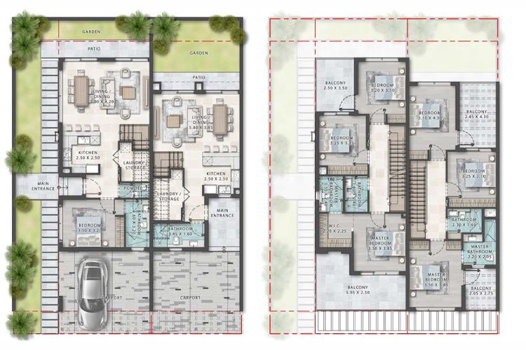 DAMAC Ivory Site Plan