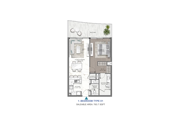 DAMAC Lagoon Views Site Layout