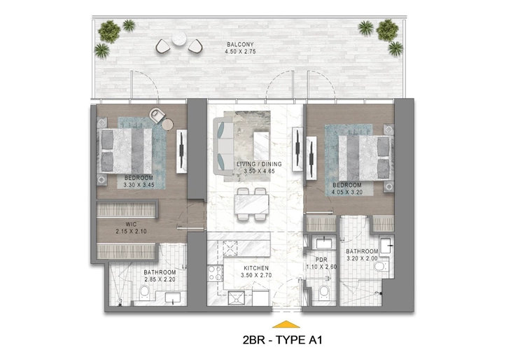 DAMAC Safa Gate Site Layout
