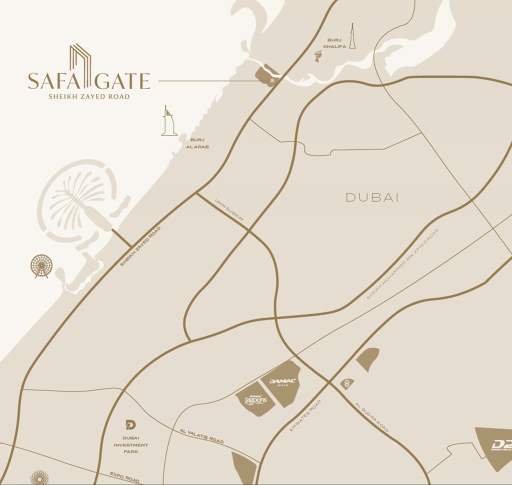 DAMAC Safa Gate For Sale