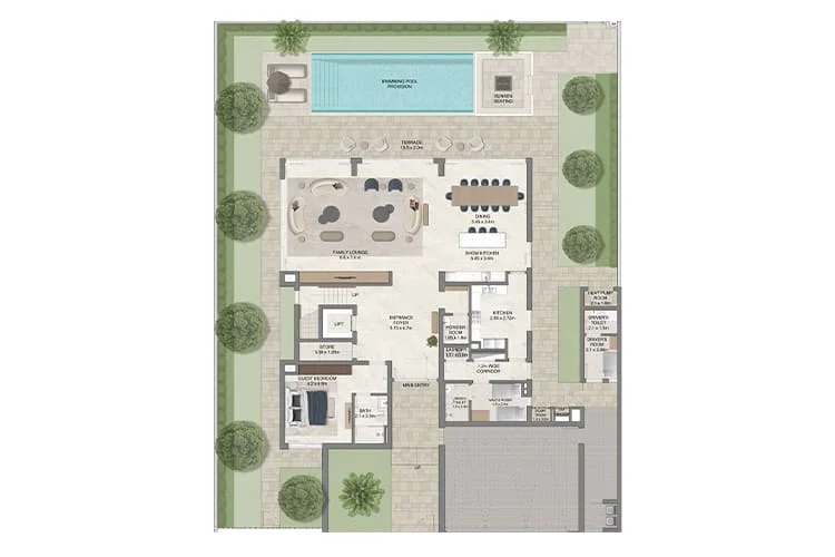 Emaar Chevalia Estate 2 Floor Plan