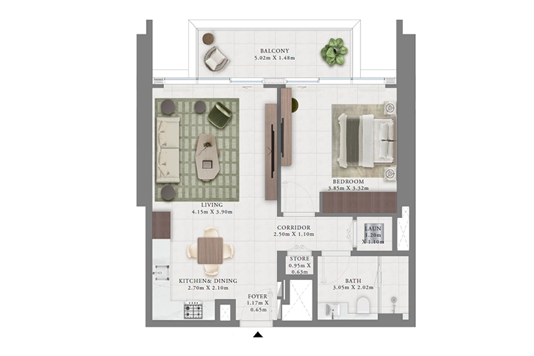 Emaar Creek Bay Site Layout
