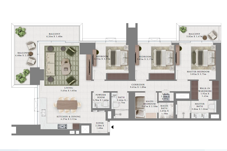 Emaar Creek Bay Site Plan