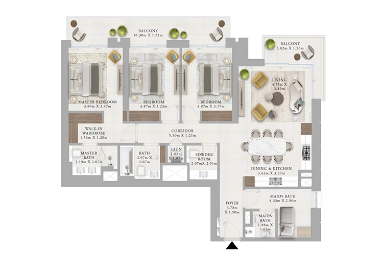 Emaar Creek Haven Site Plan