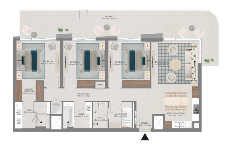 Emaar Fior 1 Site Plan