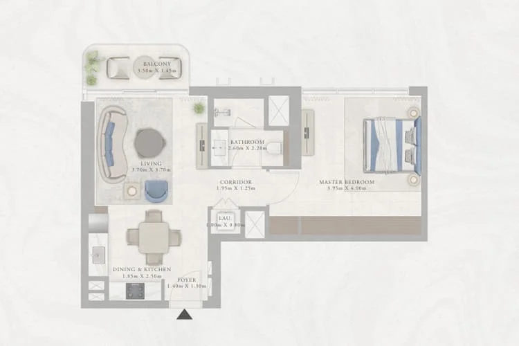 Emaar Marina Views Floor Plan