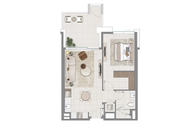 Emaar Terra Woods Floor Plan