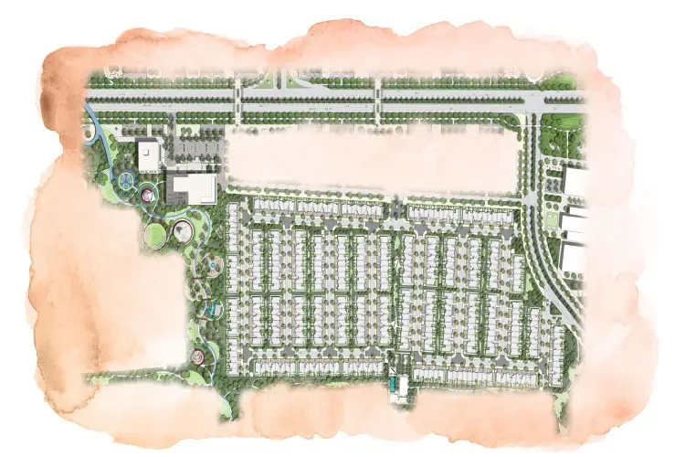 Emaar The Valley Site Layout