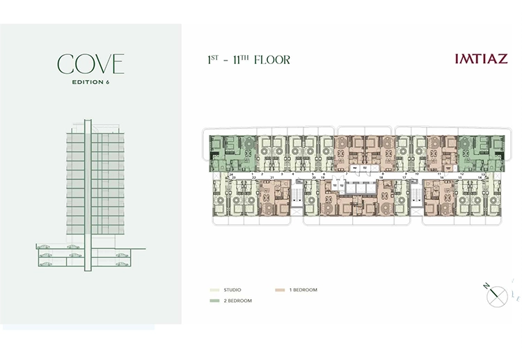 Cove Edition 6 by Imtiaz Floor Plan