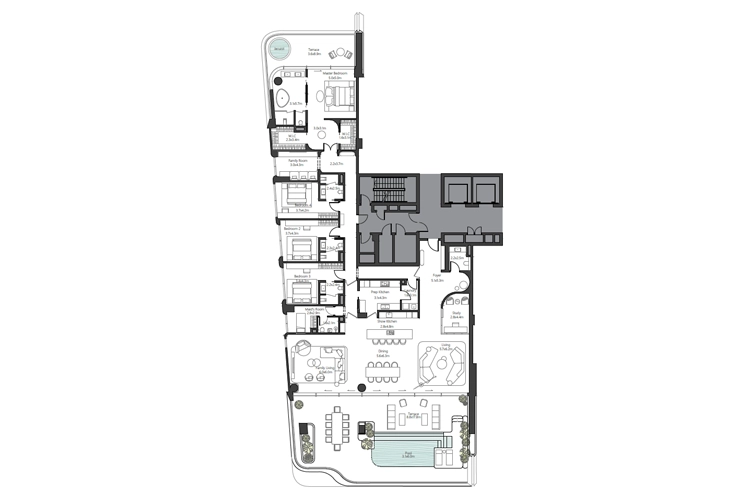 Omniyat The Alba Global Floor Plan