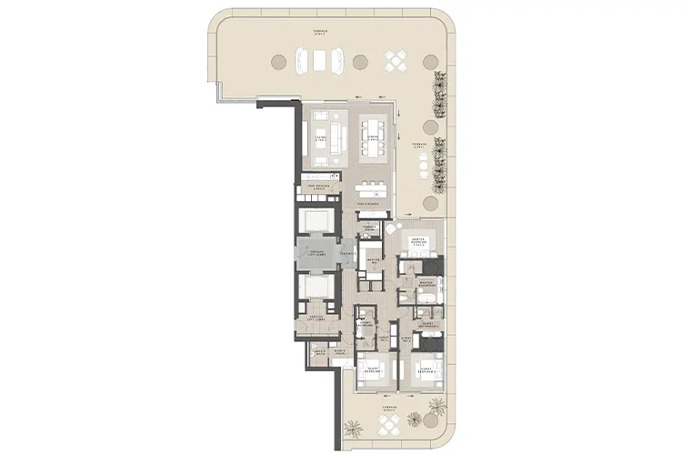 Omniyat The Alba Global Floor Plan