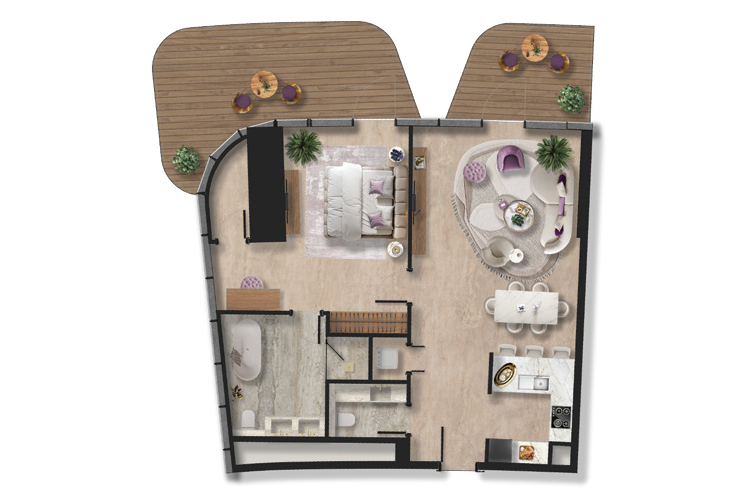 Taj Wellington Mews Site Layout