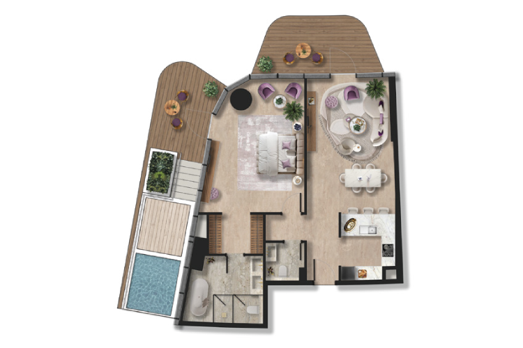 Taj Wellington Mews Floor Plan