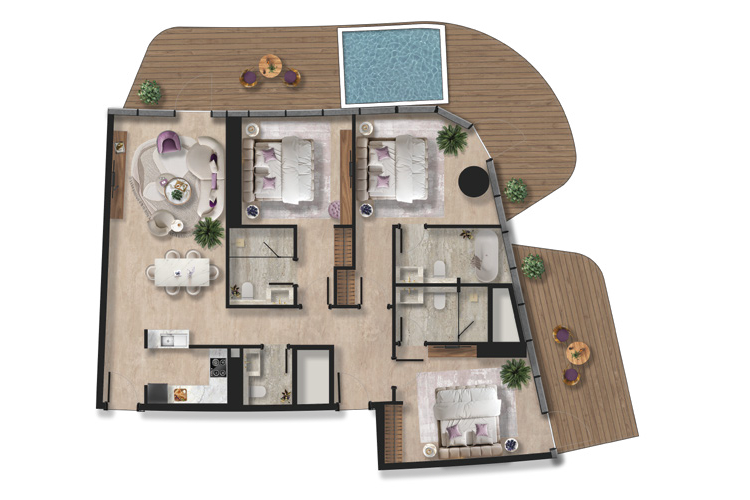 Taj Wellington Mews Site Plan